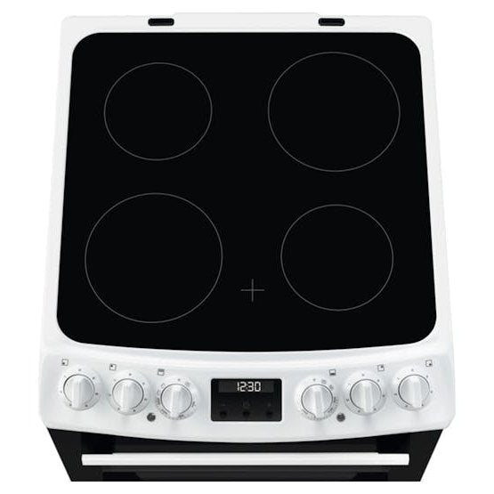 Electrolux 55cm Double Oven Electric Cooker White | LKR555100W Electrolux Oven Ben Sweeney Electrical Euronics