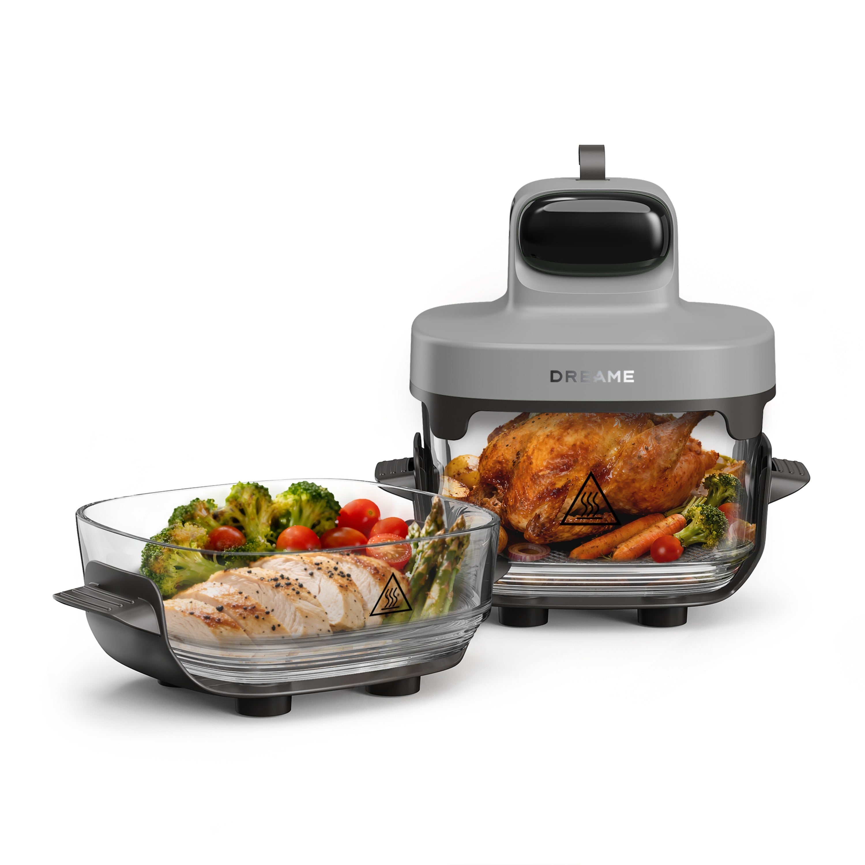 Dreame Tasti™AirF 5 in 1 Portable Air Fryer | Grey