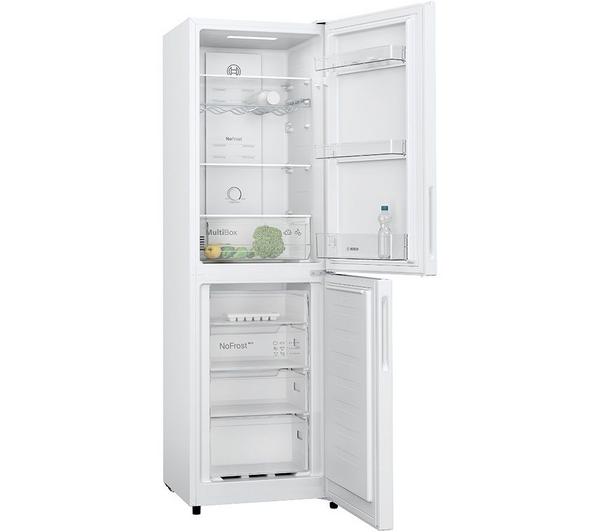 Bosch Series 2 Freestanding Fridge Freezer - White | KGN27NWEAG