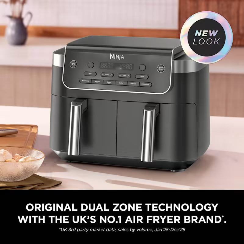 Ninja DualZone 2-Drawer Air Fryer 7.6L | DZ801UK