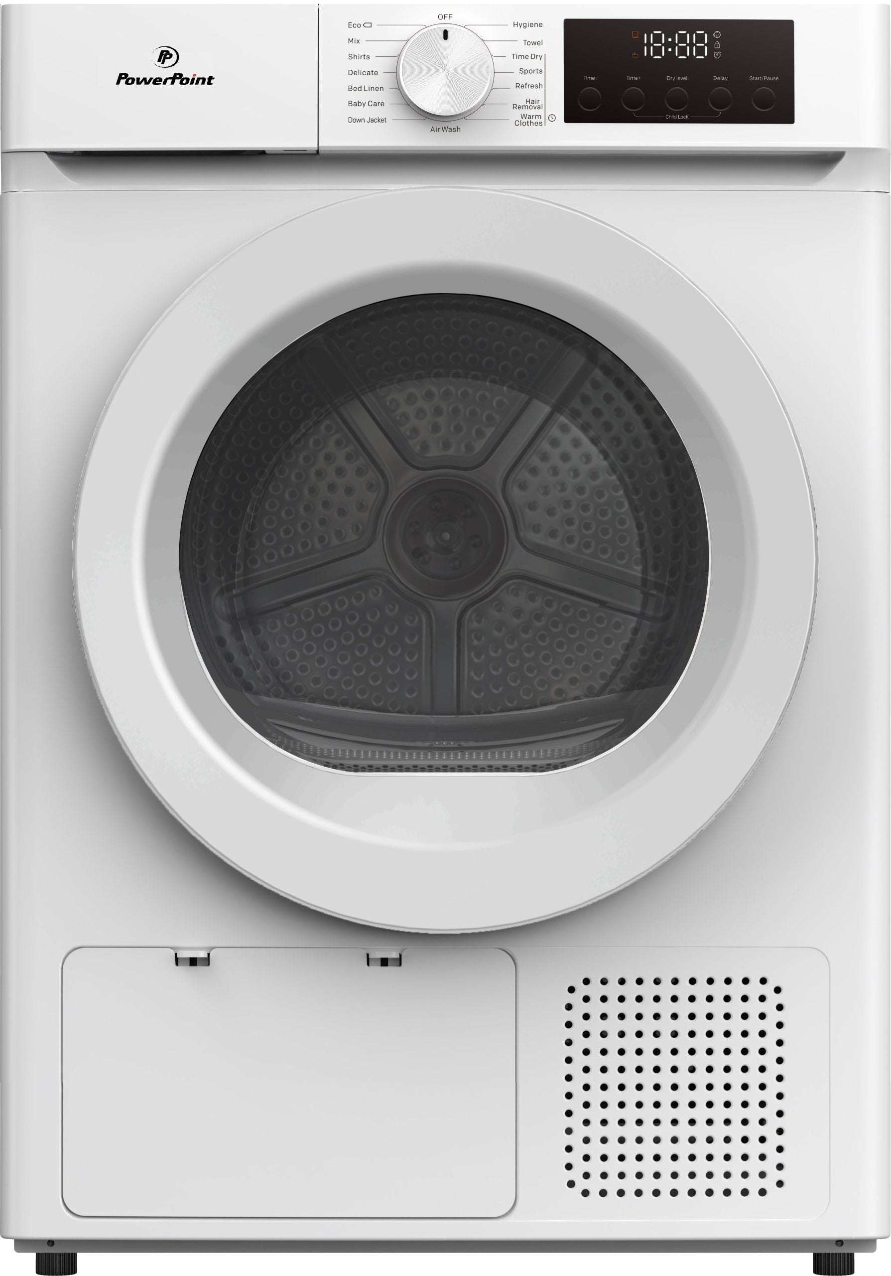 Powerpoint 9kg Heat Pump Tumble Dryer | P279HPSKW