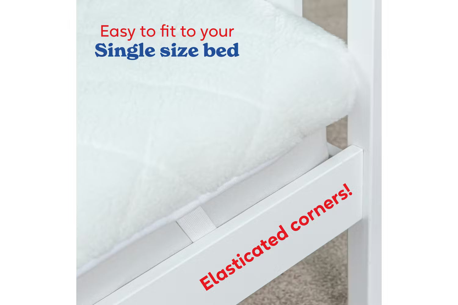 Russell Hobbs Electric Blanket Single Sherpa Fleece RHESB8001