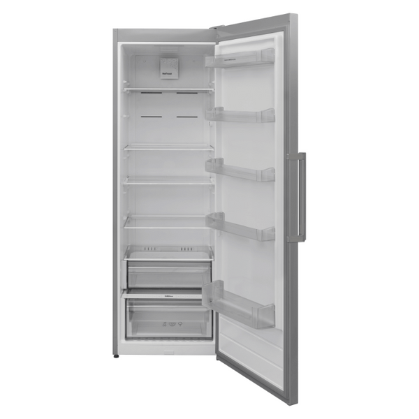 Nordmende Tall Freestanding Larder Fridge – Stainless Steel
