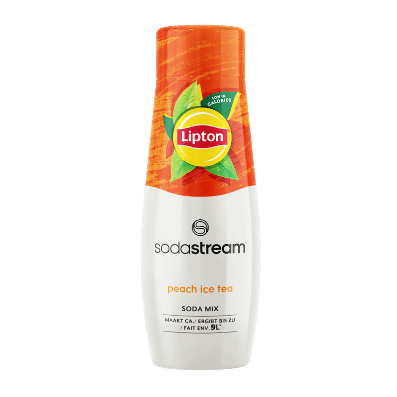 Lipton Peach Ice Tea SodaStream Sparkling Drink Mix