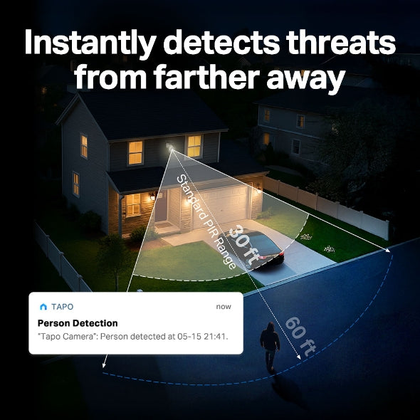Tapo Solar-Powered Pan/Tilt Security Camera Kit | Tapo-C660