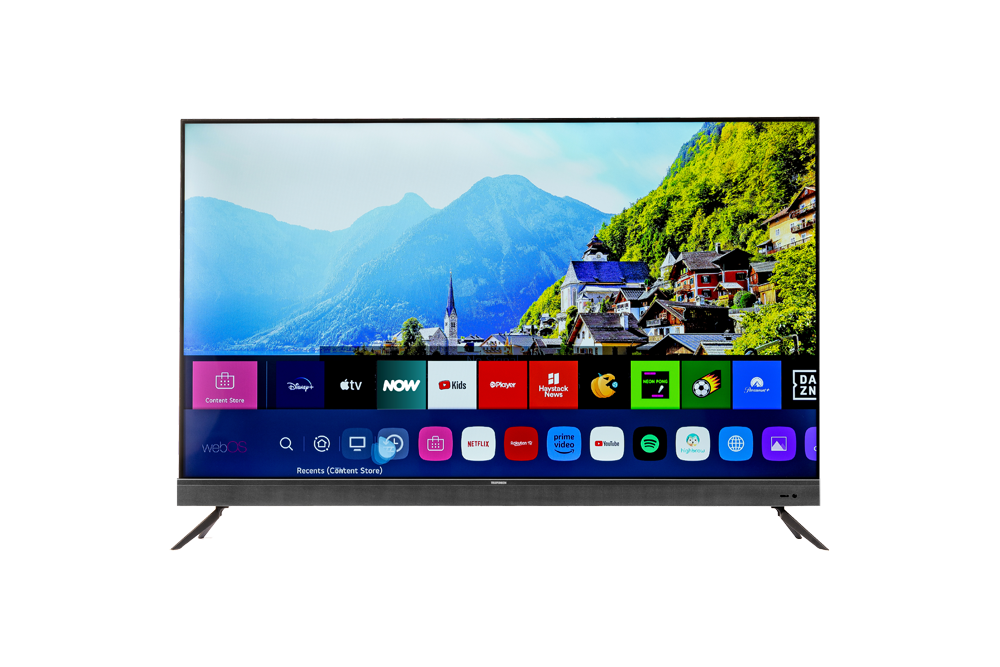 Telefunken N19 TF-TS5510 55” 4K UHD SMART TV with WebOS & Built-In Soundbar