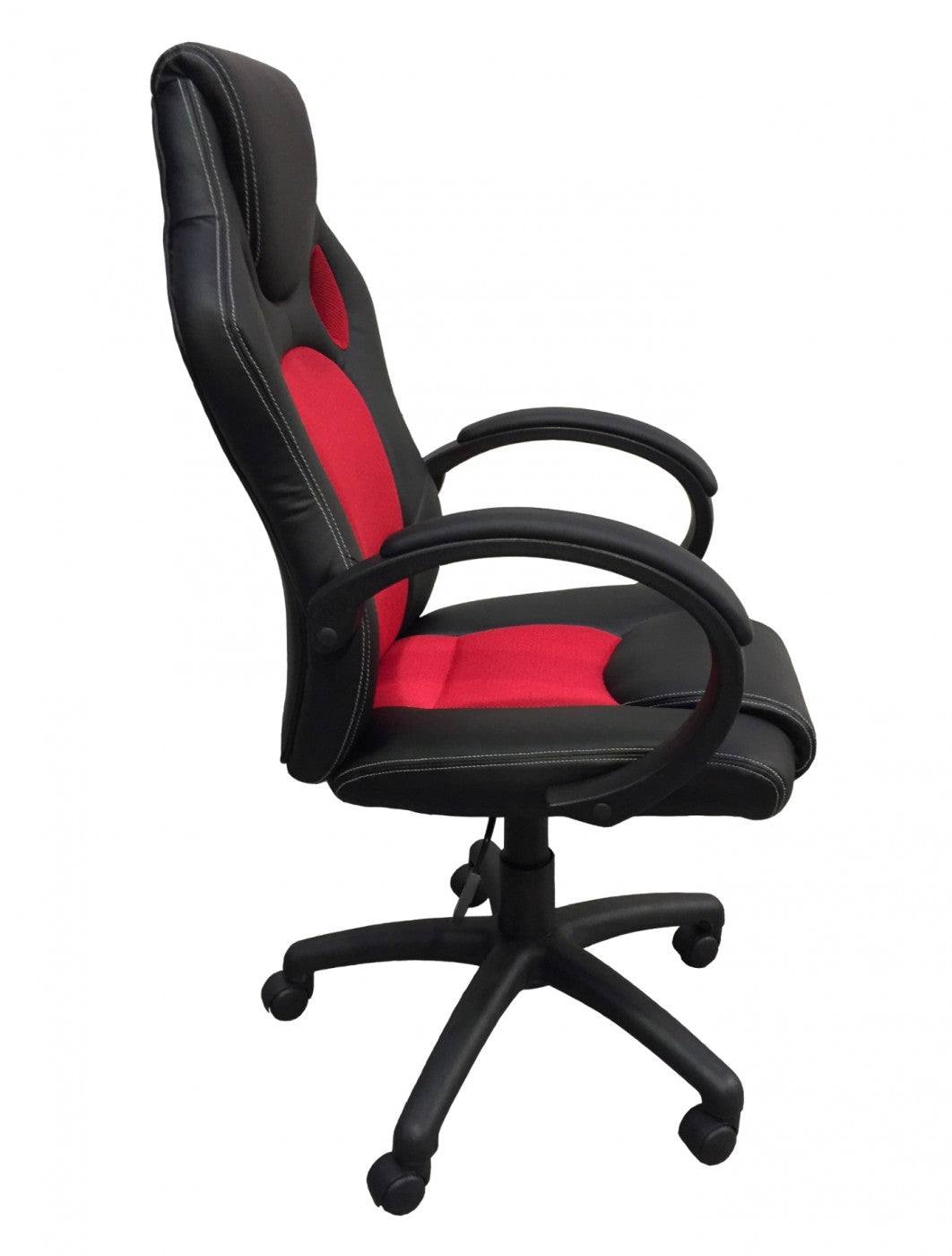 Alphason Office Chair Daytona Red Faux Leather - AOC5006R