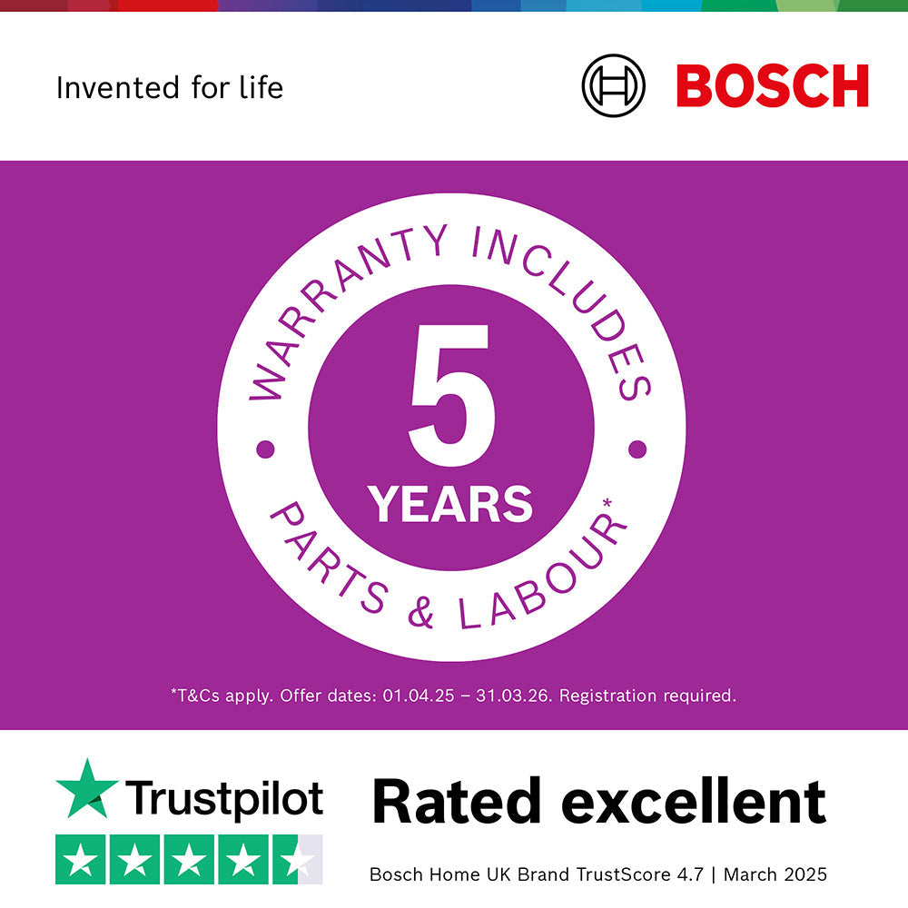 Bosch Series 6 9kg Heat Pump Tumble Dryer | WQG245R1GB