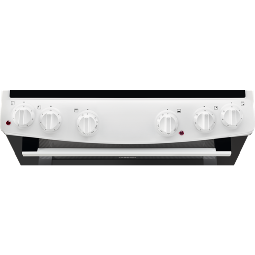 Zanussi Freestanding Double Electric Cooker – White