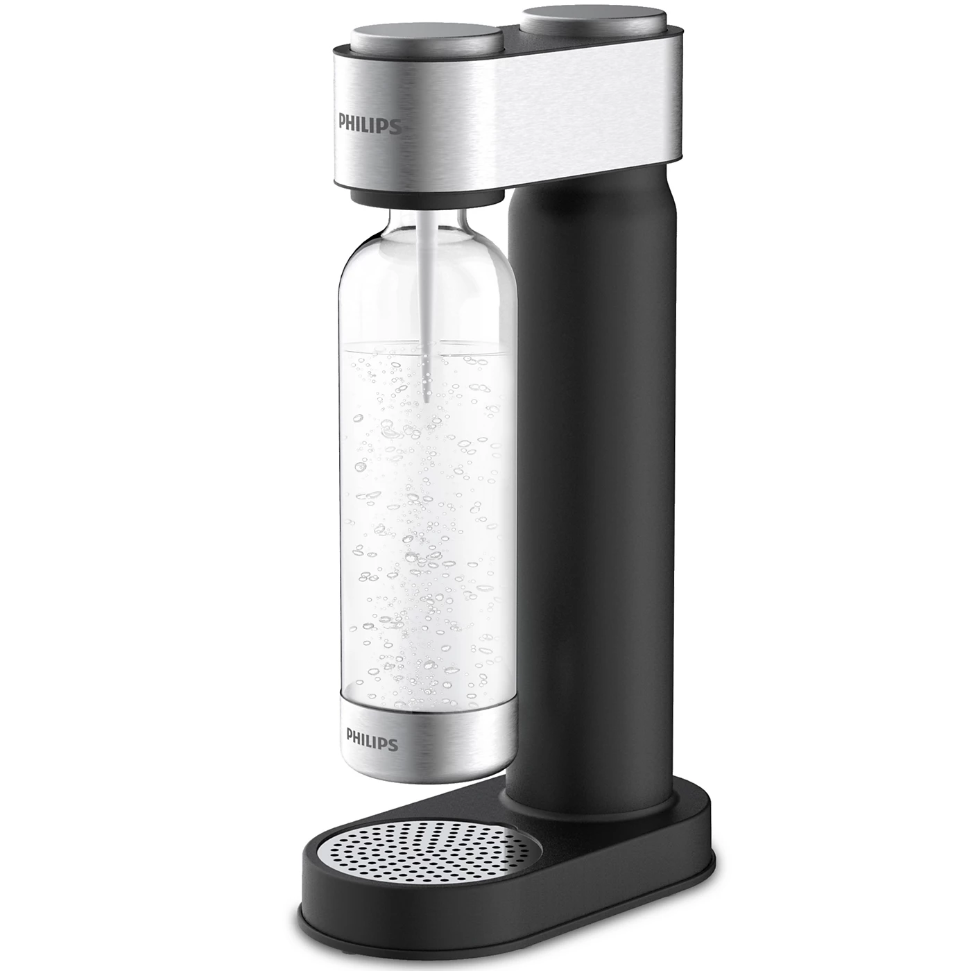 Philips Premium GoZero Soda maker,1 bottle,1 Cylinder – Metal