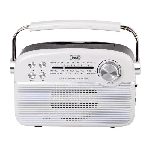 Trevi Retro Bluetooth Solar Portable Radio