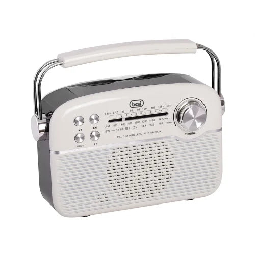 Trevi Retro Bluetooth Solar Portable Radio