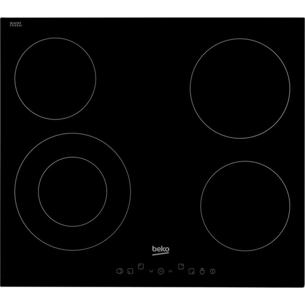 Beko 60cm Touch Control Ceramic Hob | HIC64402T Beko Hob Ben Sweeney Electrical Ben Sweeney