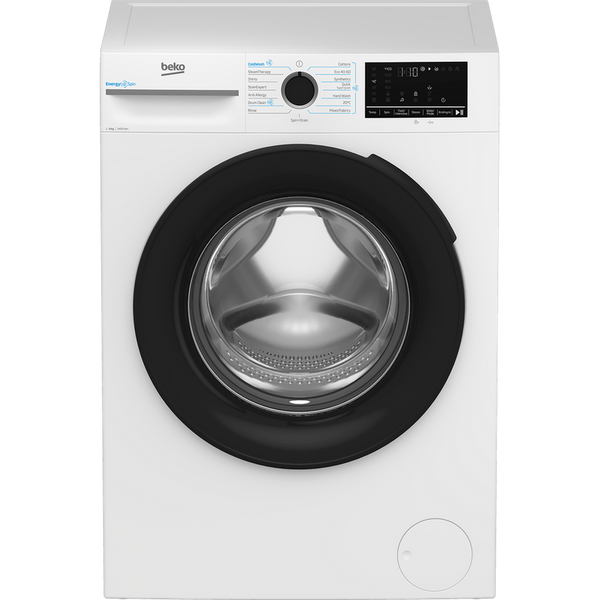 Beko EnergySpin™ 8kg Washing Machine with 1400 rpm - White | BM3WT4841IW Beko Washing Machine Ben Sweeney Electrical Euronics