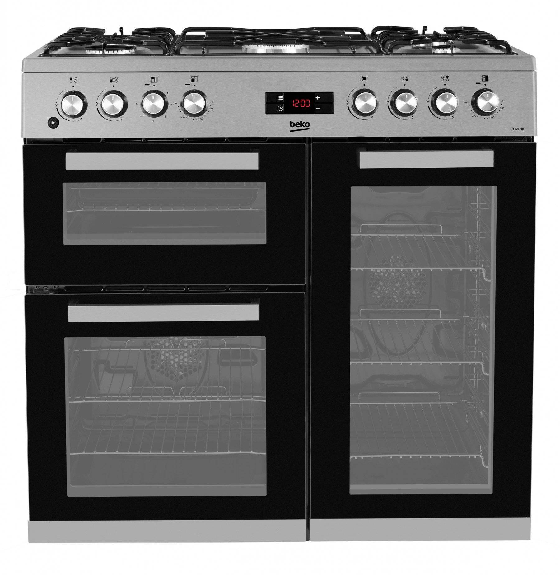 90cm Double Oven Dual Fuel Range Cooker | S/Steel - Ben Sweeney Letterkenny