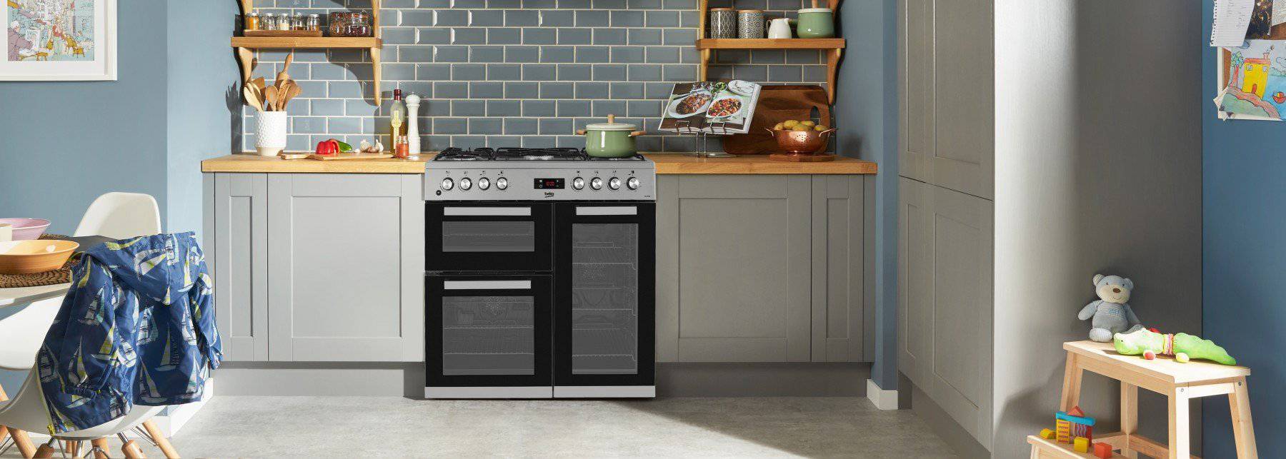 90cm Double Oven Dual Fuel Range Cooker | S/Steel - Ben Sweeney Letterkenny