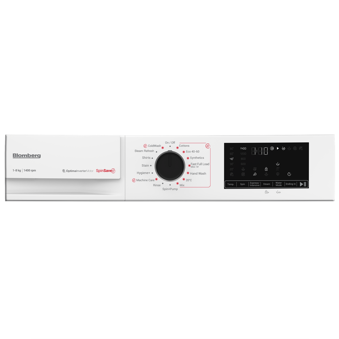 Blomberg 8kg 1400rpm Washing Machine with SpinSave White | LWA18461W Blomberg Washing Machine Ben Sweeney Electrical Euronics