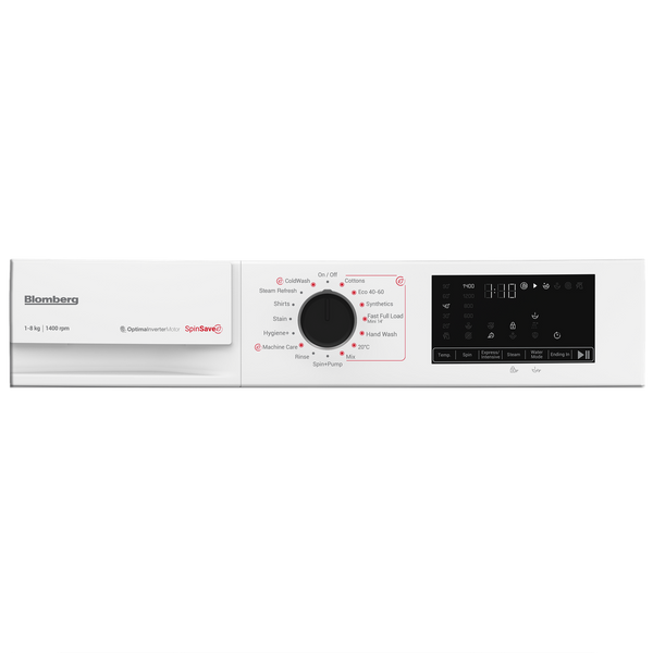 Blomberg 8kg 1400rpm Washing Machine with SpinSave White | LWA18461W Blomberg Washing Machine Ben Sweeney Electrical Euronics