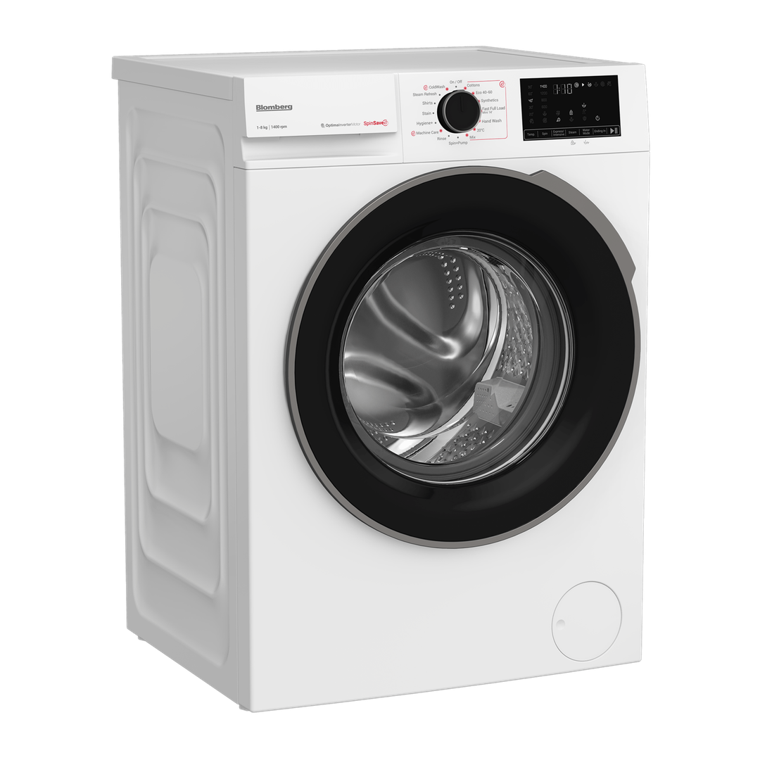 Blomberg 8kg 1400rpm Washing Machine with SpinSave White | LWA18461W Blomberg Washing Machine Ben Sweeney Electrical Euronics