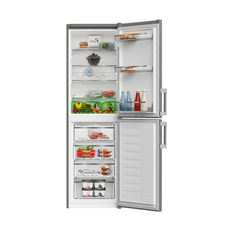 Blomberg Frost Free Combi Fridge Freezer with VitaminCare+ Stainless Steel| KGM4574VPS Blomberg Fridge Freezer Ben Sweeney Electrical Euronics