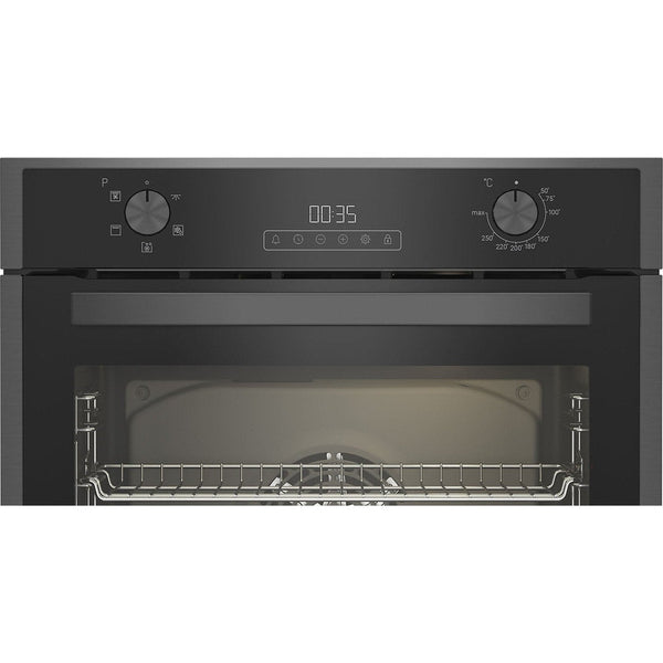 Blomberg Single Fan Oven 72L Capacity Dark Steel | ROEN9202DX Blomberg Oven Ben Sweeney Electrical Euronics