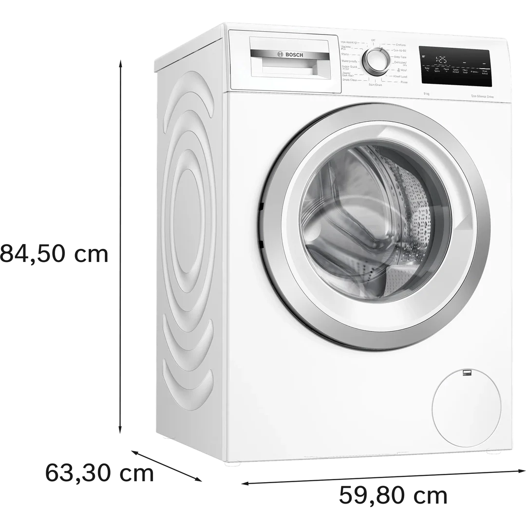 Bosch Series 4 Washing machine, Front Loader 9kg 1400 rpm - White | WAN28259GB Bosch Washing Machine Ben Sweeney Electrical Euronics