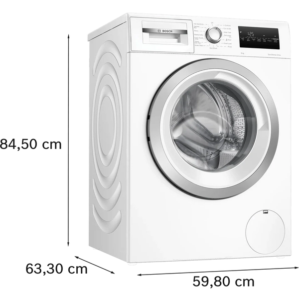 Bosch Series 4 Washing machine, Front Loader 9kg 1400 rpm - White | WAN28259GB Bosch Washing Machine Ben Sweeney Electrical Euronics