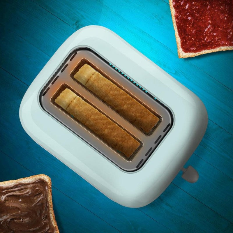 Cecotec RetroVision 2 Slice Toaster - Blue | 080392