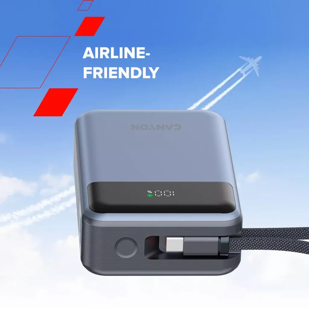 Canyon Power Bank OnPower PB-600 20,000mAh | CNS-CPB600DG Canyon Powerbank Ben Sweeney Electrical Euronics