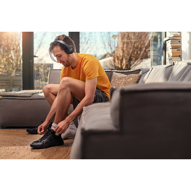 Philips TAA4216BK/00 On-Ear Wireless Sports Headphones IP55 Dust & Water Resistant