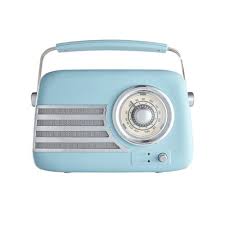 Itek I60028SAG Vintage Bluetooth Radio Portable Vintage