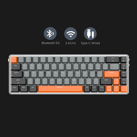 Eska Keybored EK3000 RGB Mechanical Keybored 68 Keys W/LESS