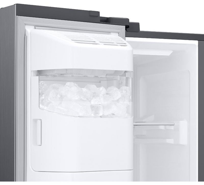 Samsung American Style Side‑by‑Side Fridge Freezer - Space Max 638L - Stainless Steel