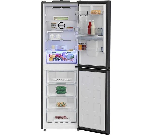 Beko Frost Free Combi Fridge Freezer with HarvestFresh™ Technology - Anthracite | CNAD5692DVA