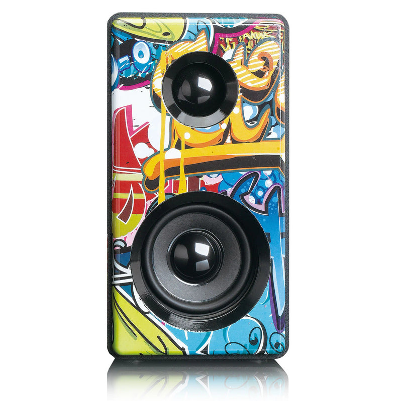 Lenco MC‑020 Tags Micro Music System – FM Radio, Bluetooth, USB & AUX