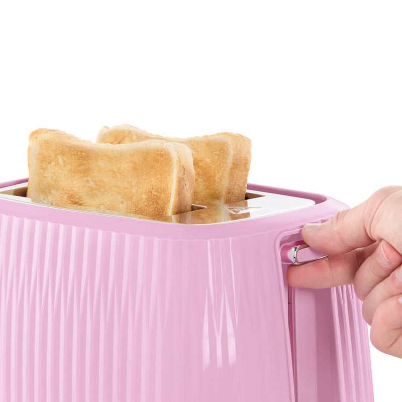 Russell Hobbs Eden 2‑Slice Toaster Raspberry Pink