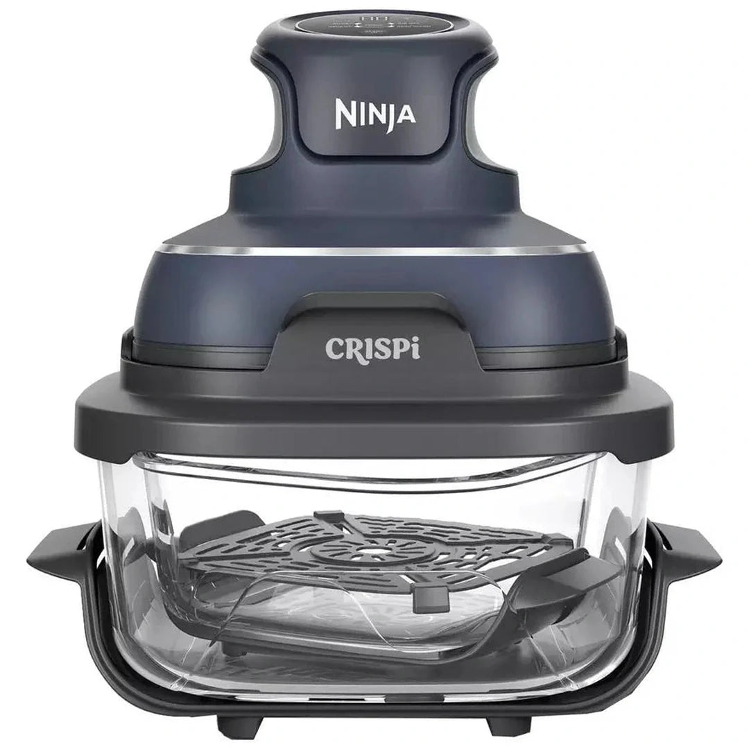 Ninja Crispi™ 4-in-1 Portable Glass Air Fryer Cooking System - Blue | FN101UKGY Ninja Grill Ben Sweeney Electrical Euronics