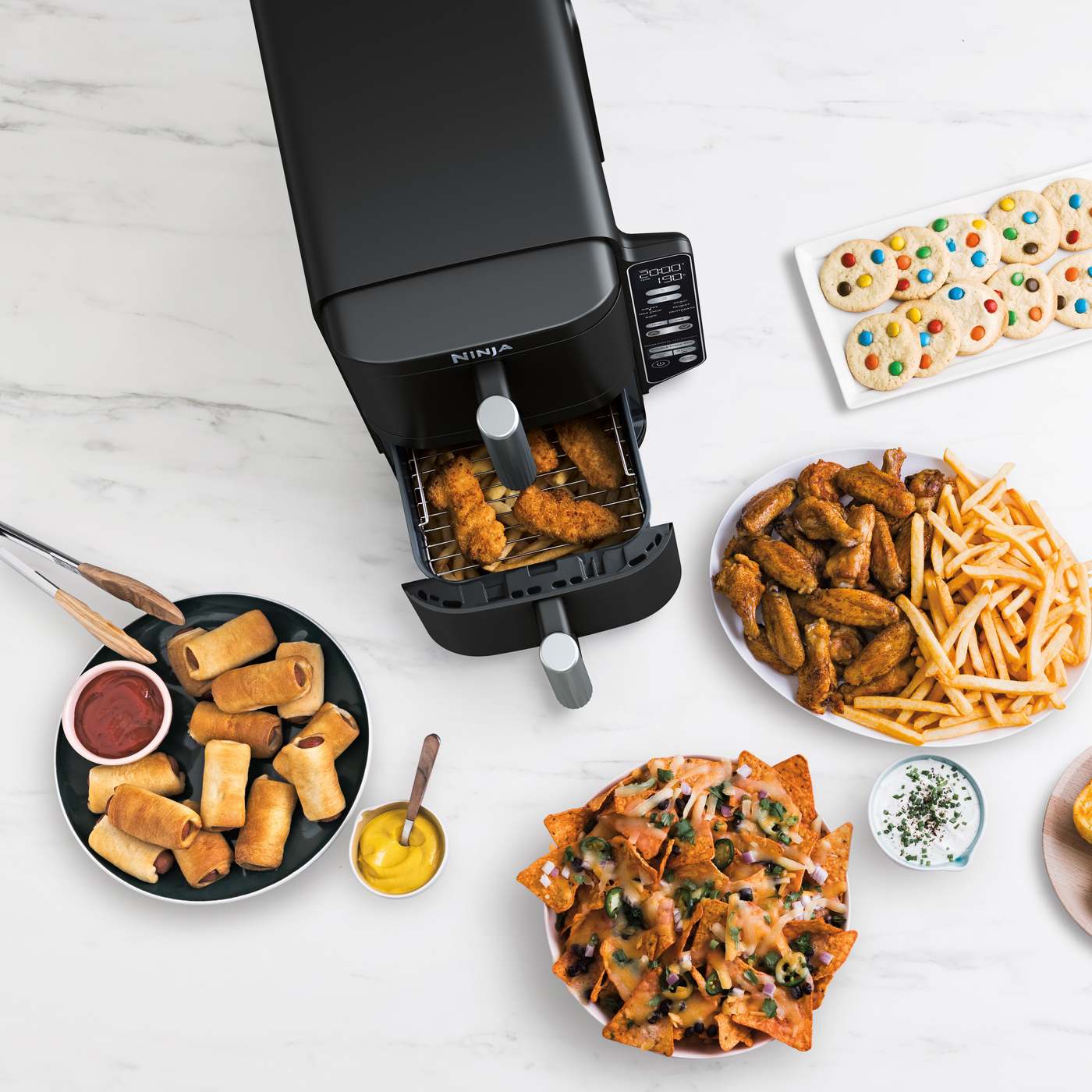 Ninja Double Stack 2-Drawer Air Fryer 7.6L – SL300UK Ninja Ben Sweeney Electrical Euronics