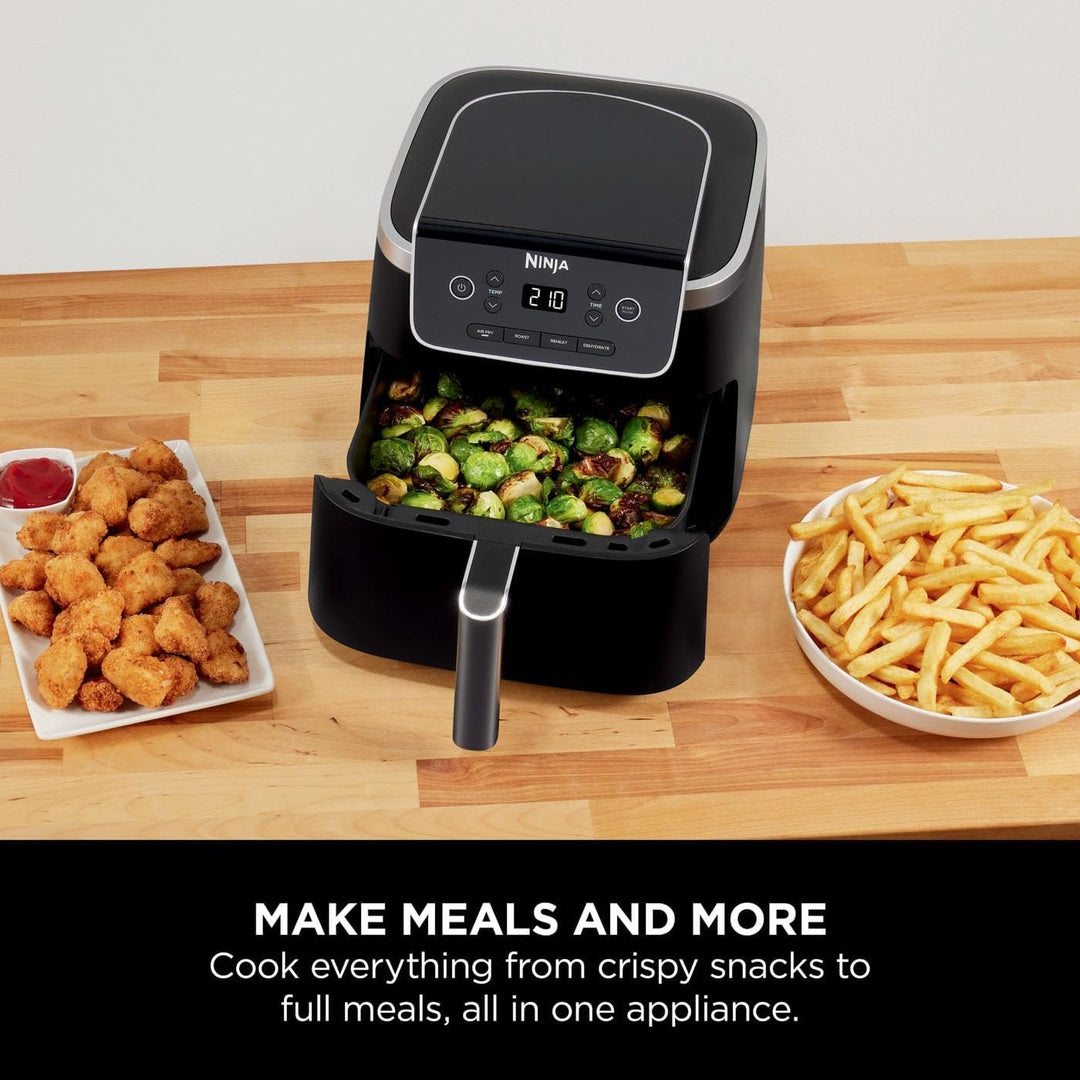 Ninja Pro 4.7L Air Fryer - Black | AF140UK Ninja Ben Sweeney Electrical Euronics