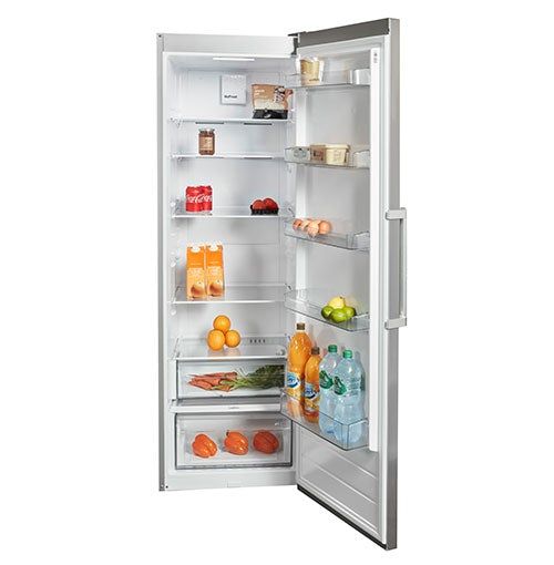 NordMende 60 cm Freestanding Tall Larder Fridge – White, Auto-Defrost