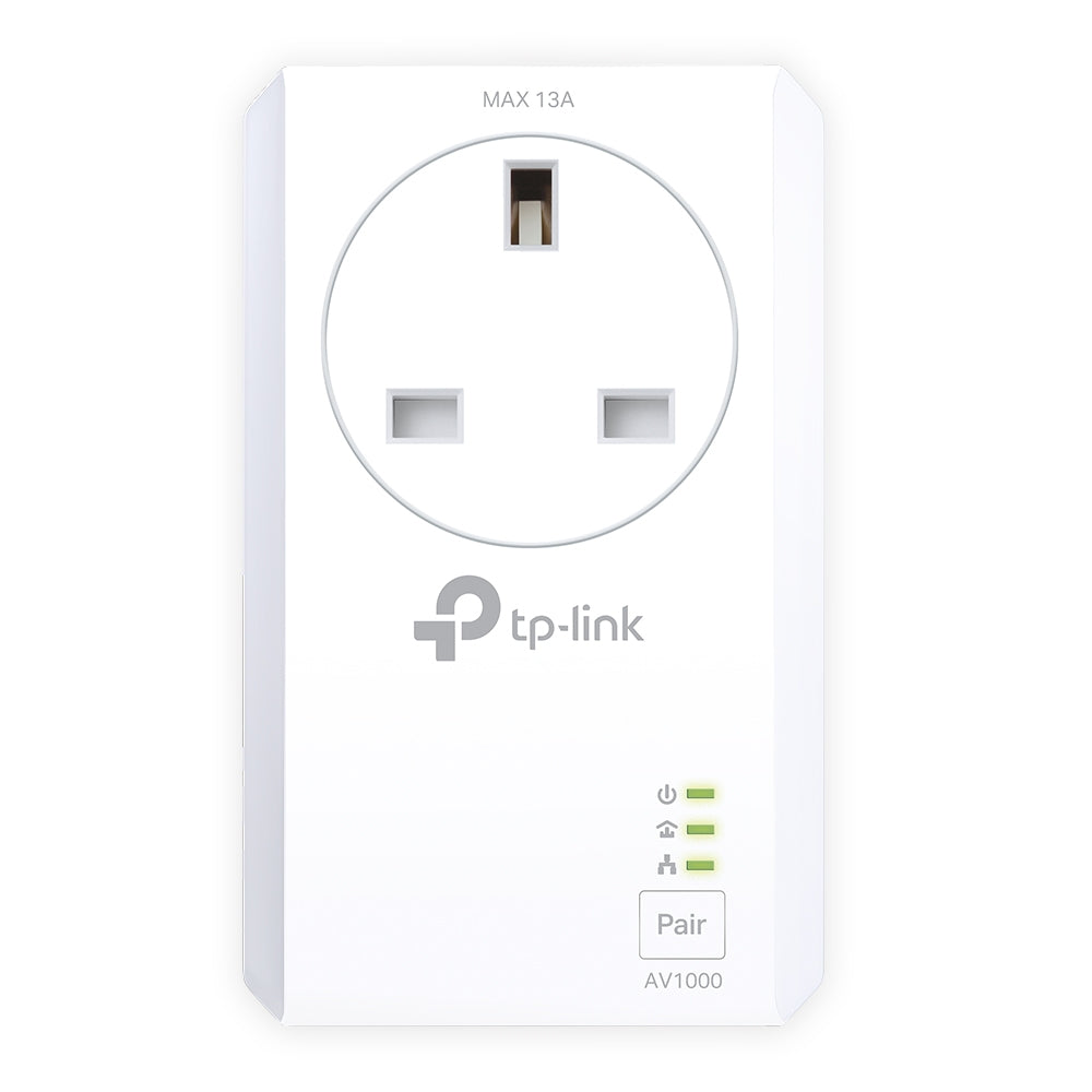 AV1000 2-Port Gigabit Passthrough Powerline Starter Kit