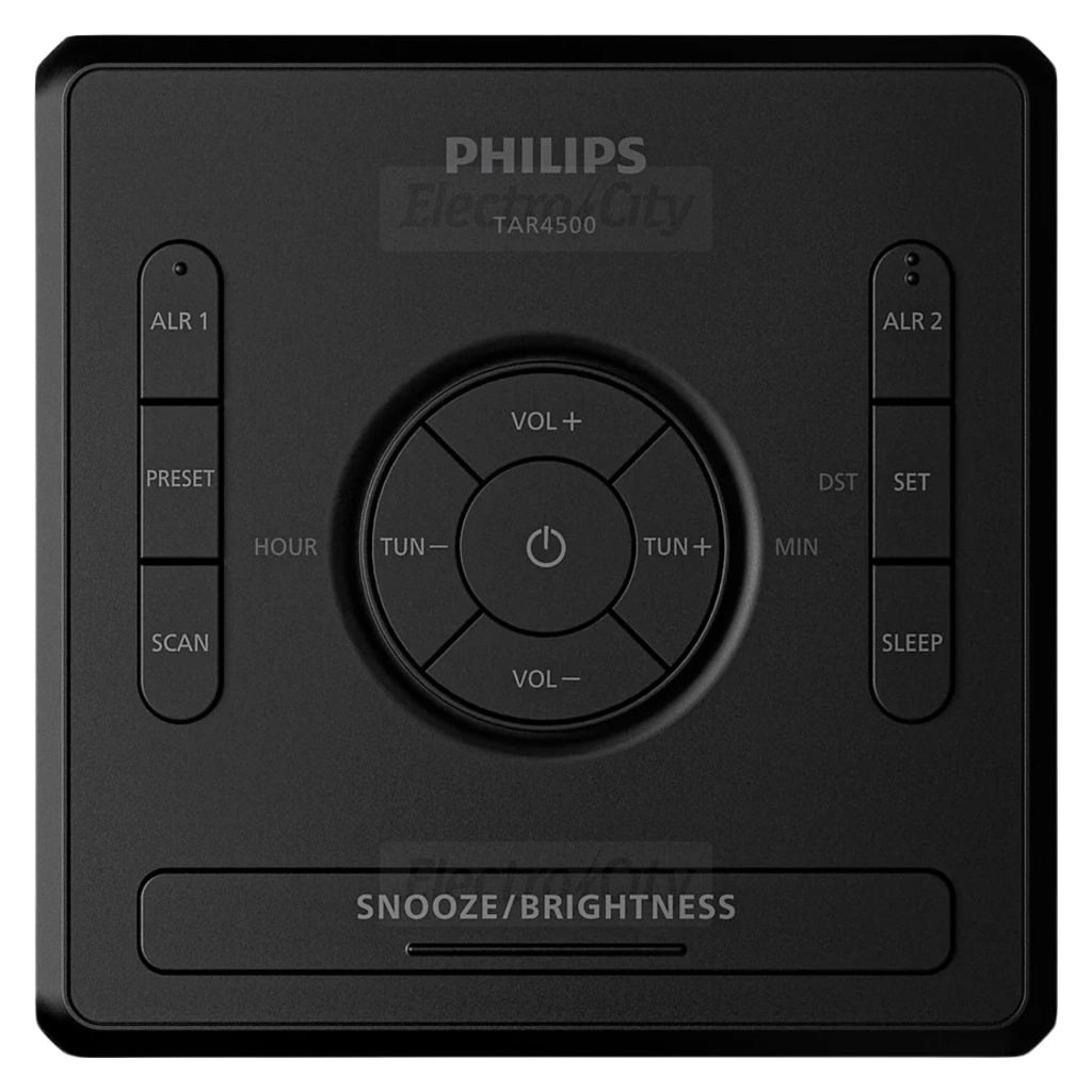 Philips Cube Alarm Clock Radio - TAR4500/10
