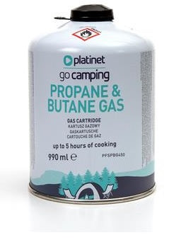 Platinet Butane & Propane Gas Cartlidge Canister
