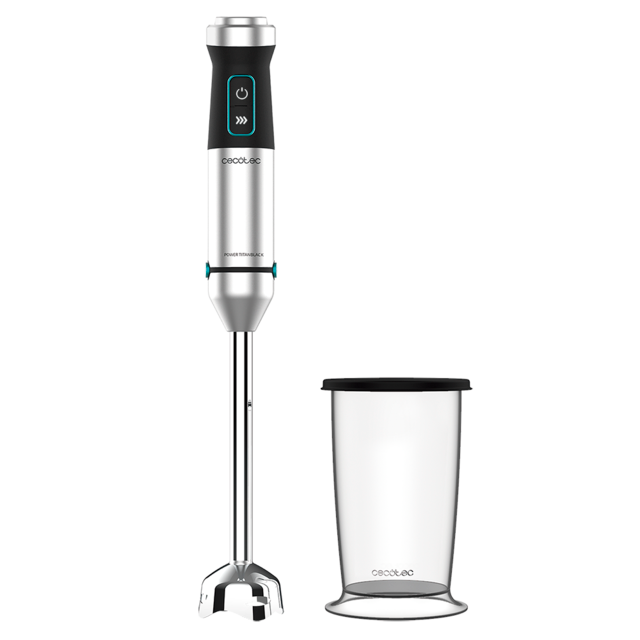 Cecotec Power TitanBlack Immersion blender 1500 W Black, Silver | 04270