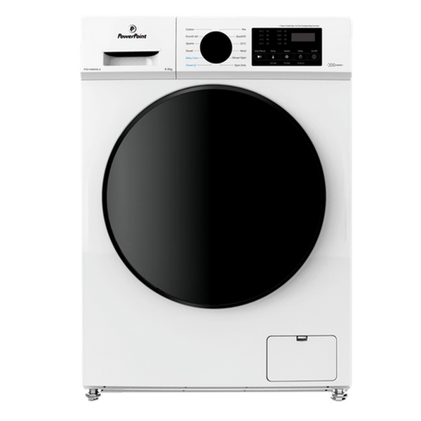 PowerPoint 9kg 1400 RPM Inverter Motor Washing Machine | P35149SKW-A Powerpoint Washing Machine Ben Sweeney Electrical Euronics