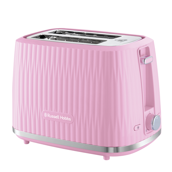 Russell Hobbs Eden 2‑Slice Toaster Raspberry Pink