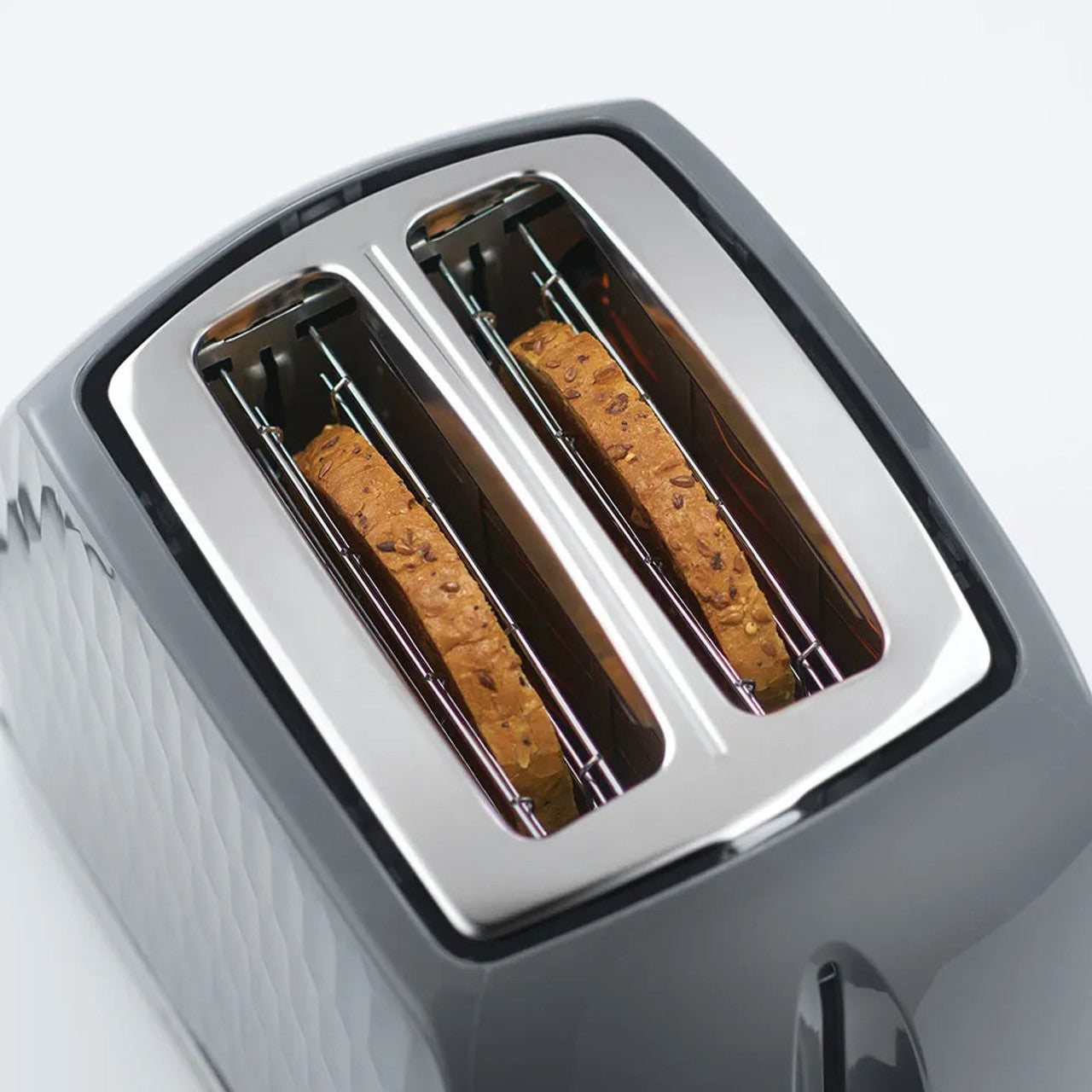 Russell Hobbs Honeycomb Toaster - Grey | 26063