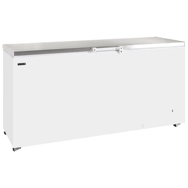 Tefcold Chest Freezer - 463 L, Stainless Steel Lid