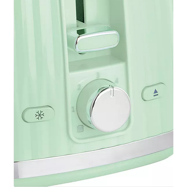 Russell Hobbs Eden 2 Slice Toaster Pistachio 27374
