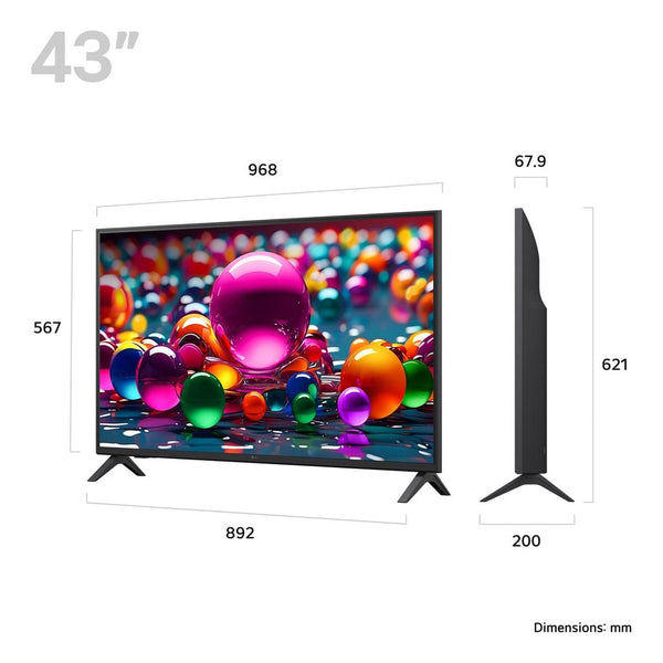 LG 43" 4K UHD Smart LED TV | 43UA75006LA.AEK LG TV Ben Sweeney Electrical Euronics